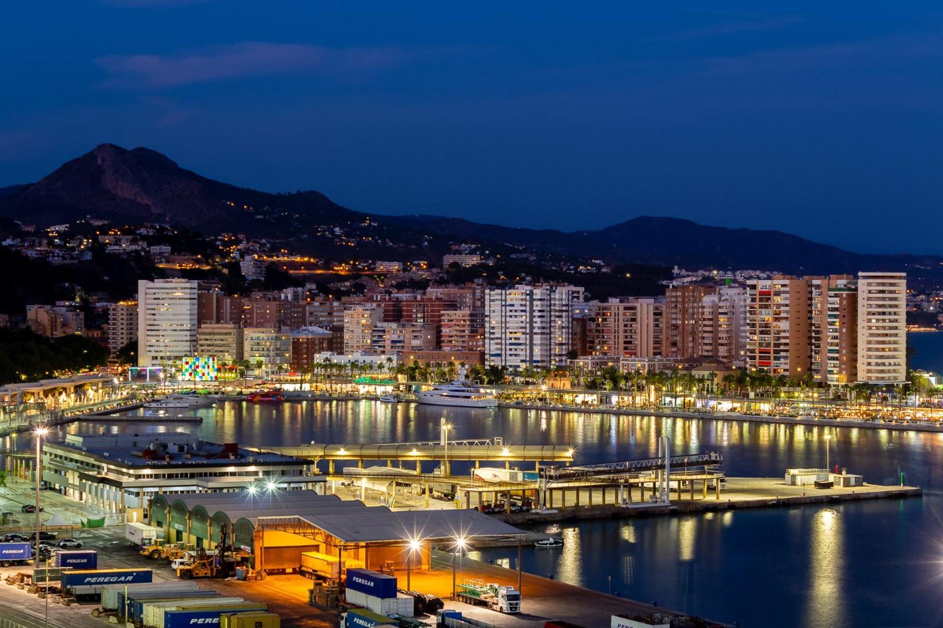 Apt Alameda De Colon Solo Familias Malaga Bagian luar foto