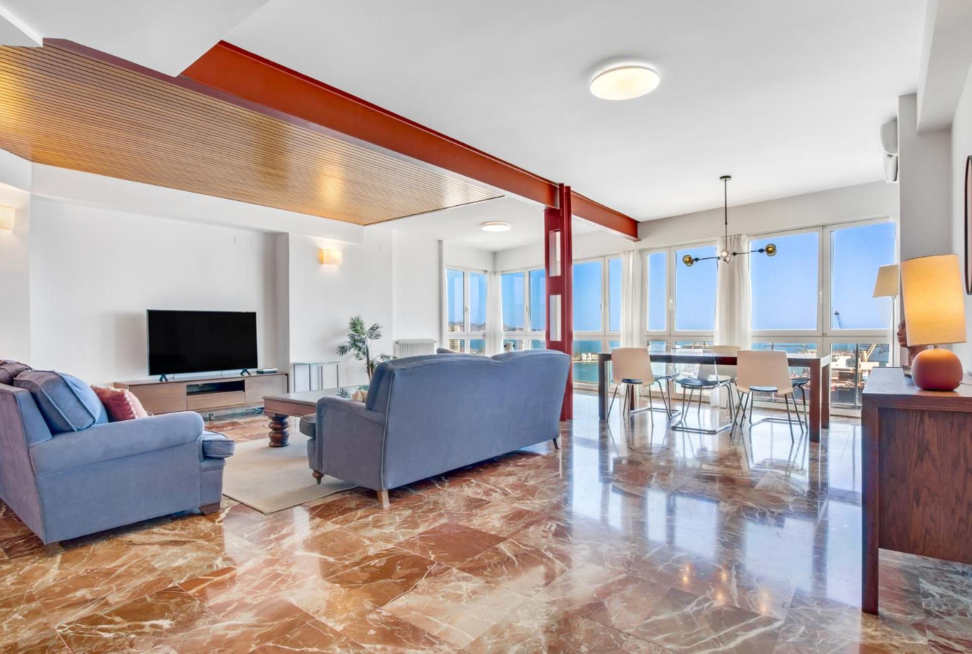 Apt Alameda De Colon Solo Familias Malaga Bagian luar foto